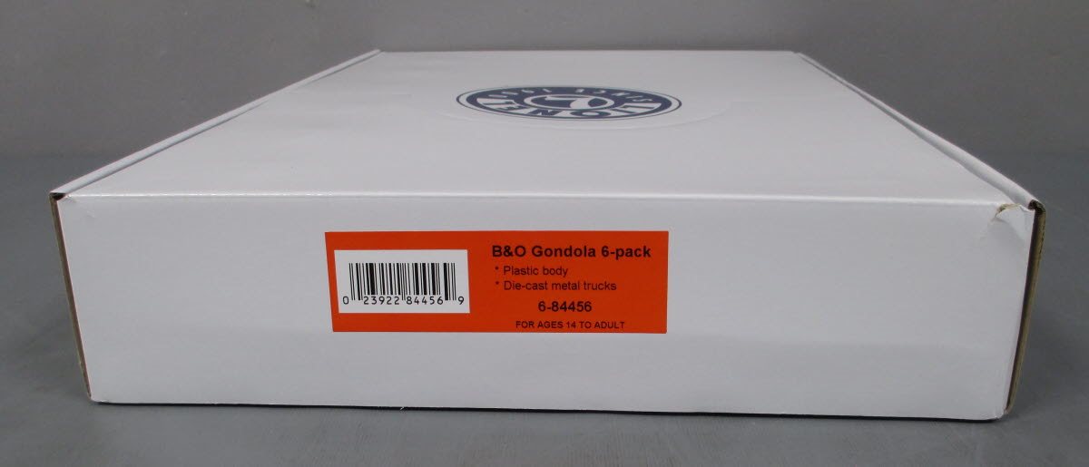 Lionel 6-84456 O Baltimore and Ohio Gondola Set (6)
