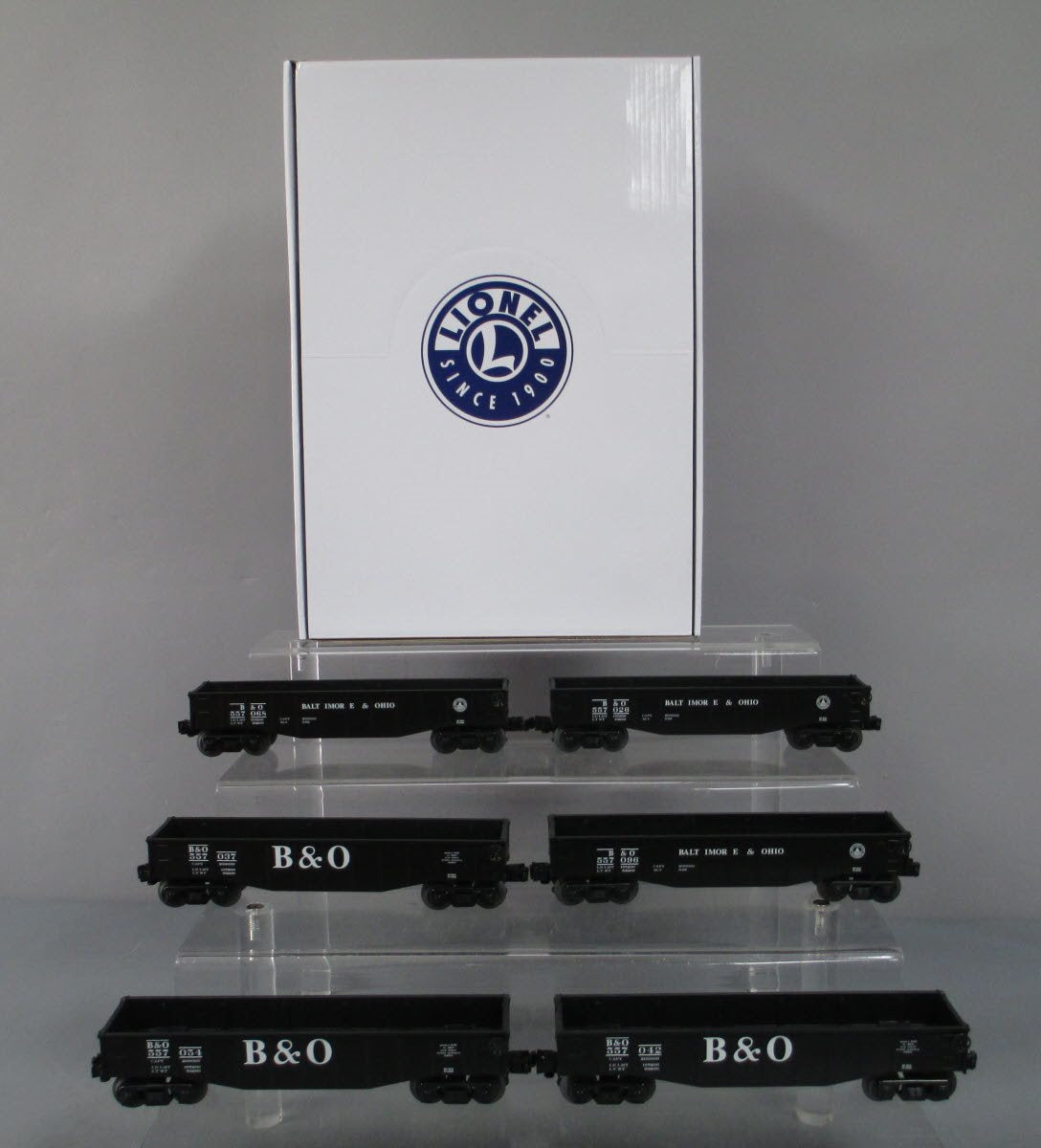 Lionel 6-84456 O Baltimore and Ohio Gondola Set (6)