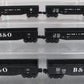 Lionel 6-84456 O Baltimore and Ohio Gondola Set (6)