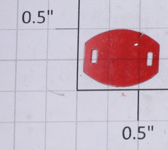 Lionel 62-6 Standard Gauge Locomotive Red Front Boiler Lens