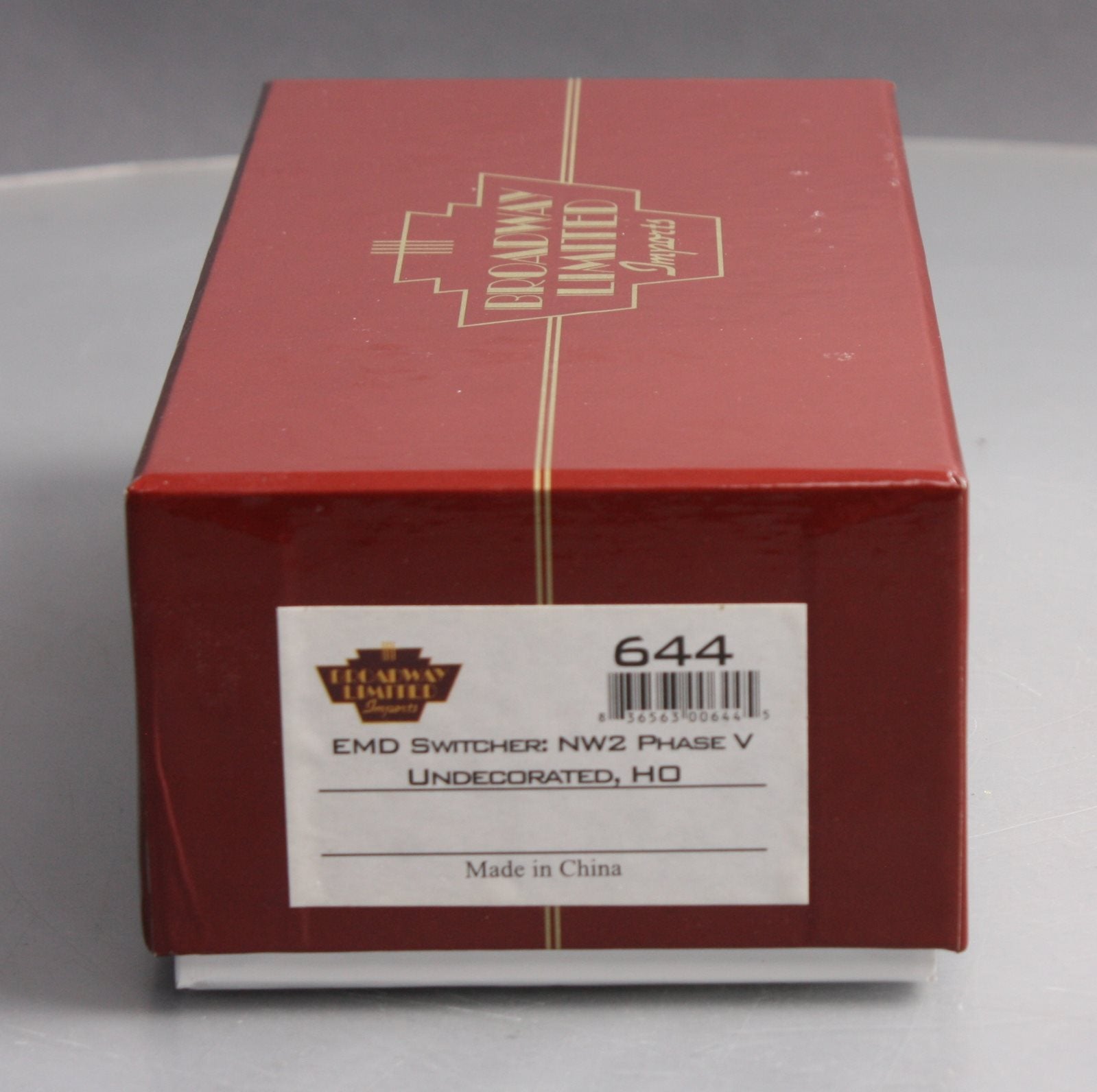 Broadway Limited 644 HO Unpainted Paragon™ EMD NW2 Phase V Diesel Switcher