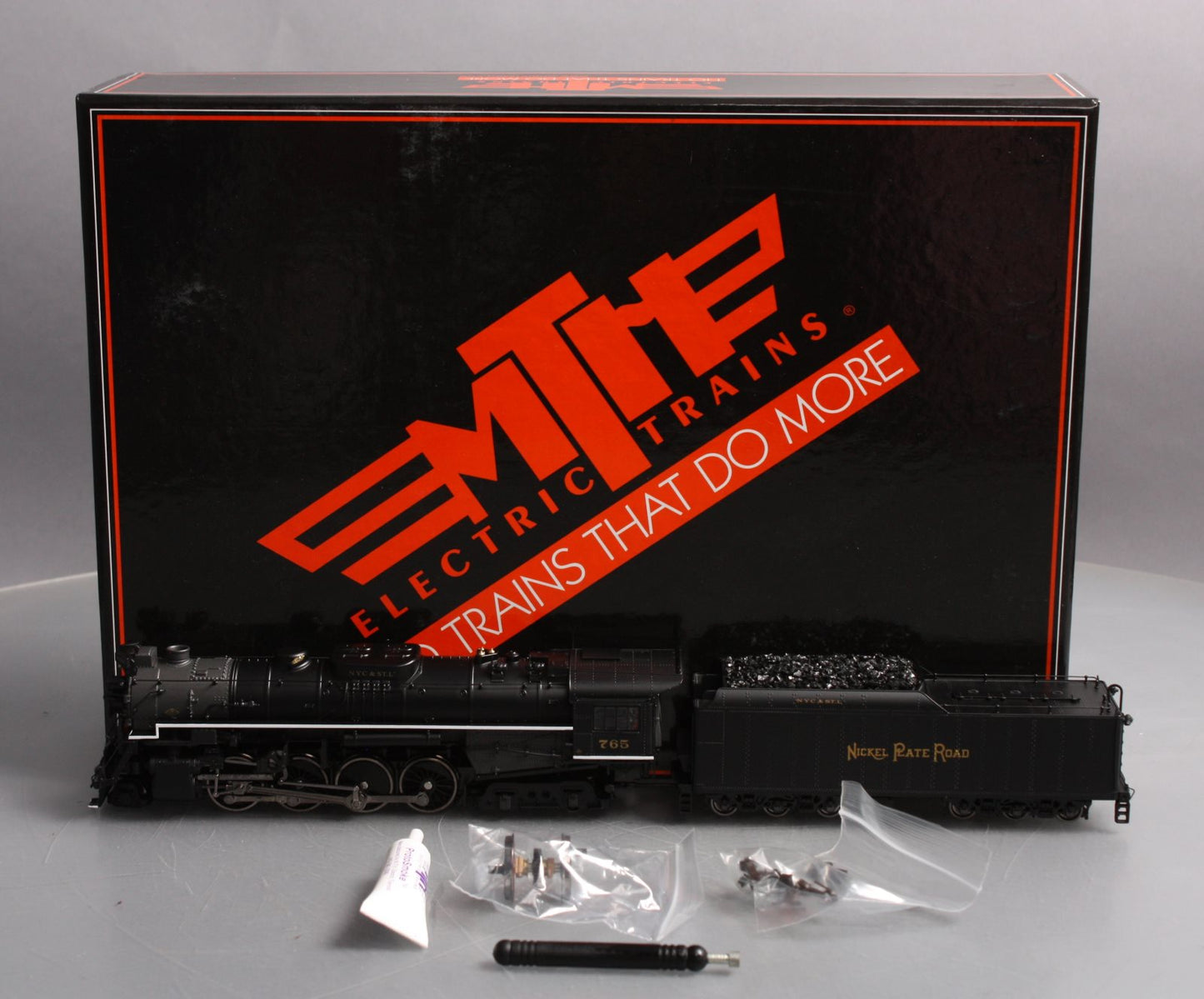 MTH 80-3173-1 Nickel Plate Road HO Scale 2-8-4 Berkshire #765 w/PS3.0