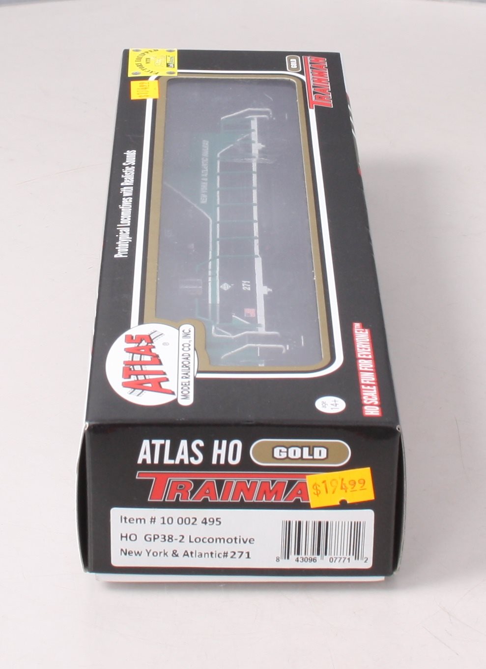 Atlas 10002495 HO Scale New York & Atlantic GP38-2 Diesel Locomotive #271
