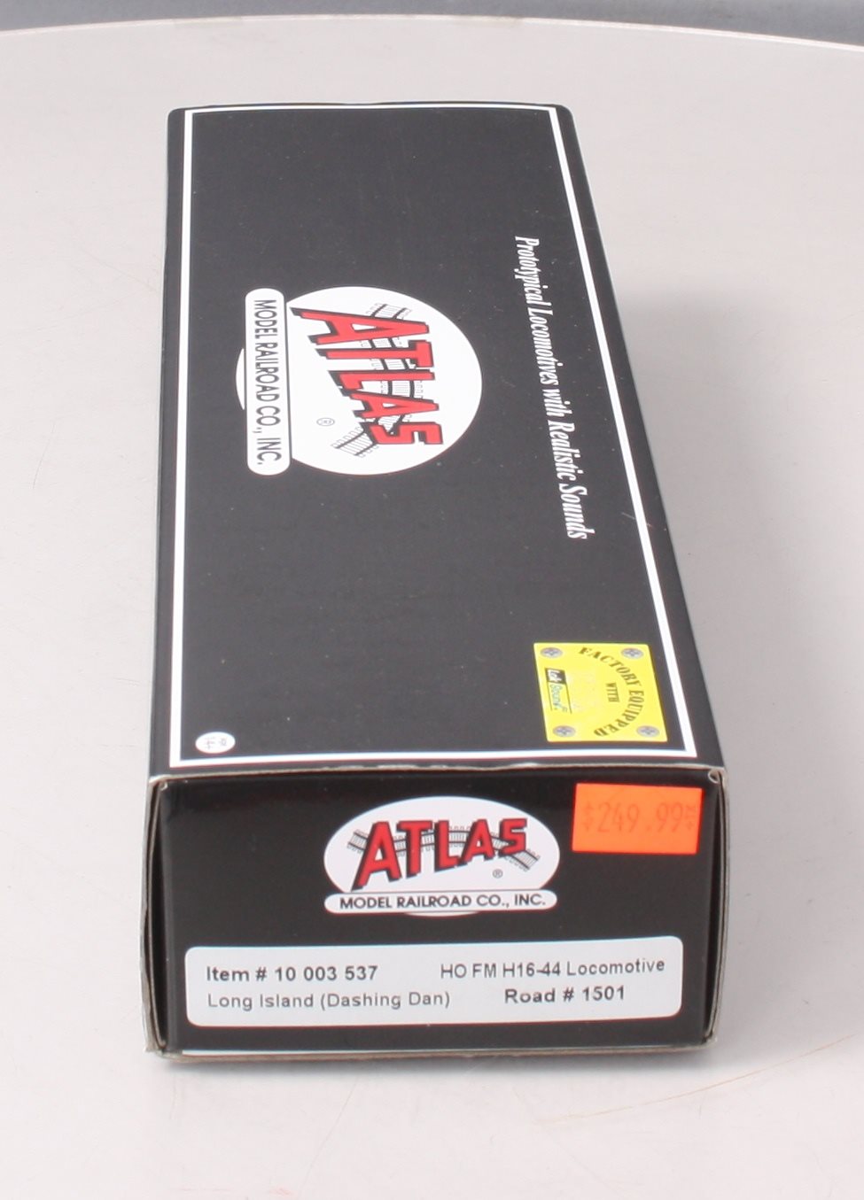 Atlas 10003537 HO Long Island FM H16-44 Diesel Locomotive #1501 w/ DCC/Sound