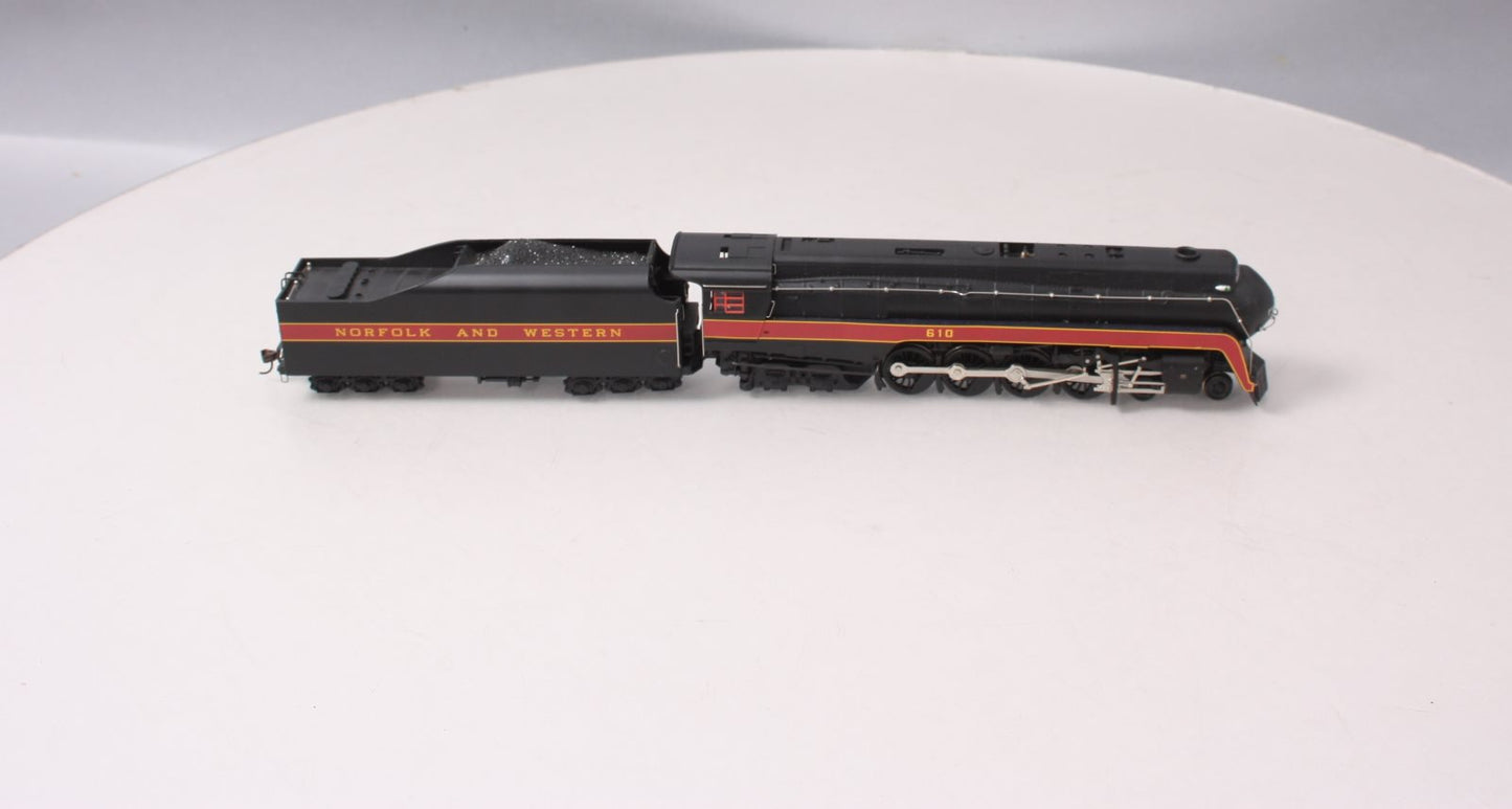 Bachmann 82121 HO N&W Class J 4-8-4 Passenger Locomotive w/Tender #610 w/DCC
