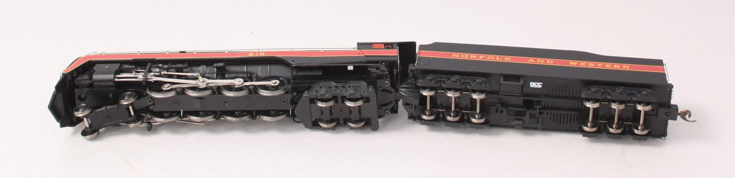 Bachmann 82121 HO N&W Class J 4-8-4 Passenger Locomotive w/Tender #610 w/DCC
