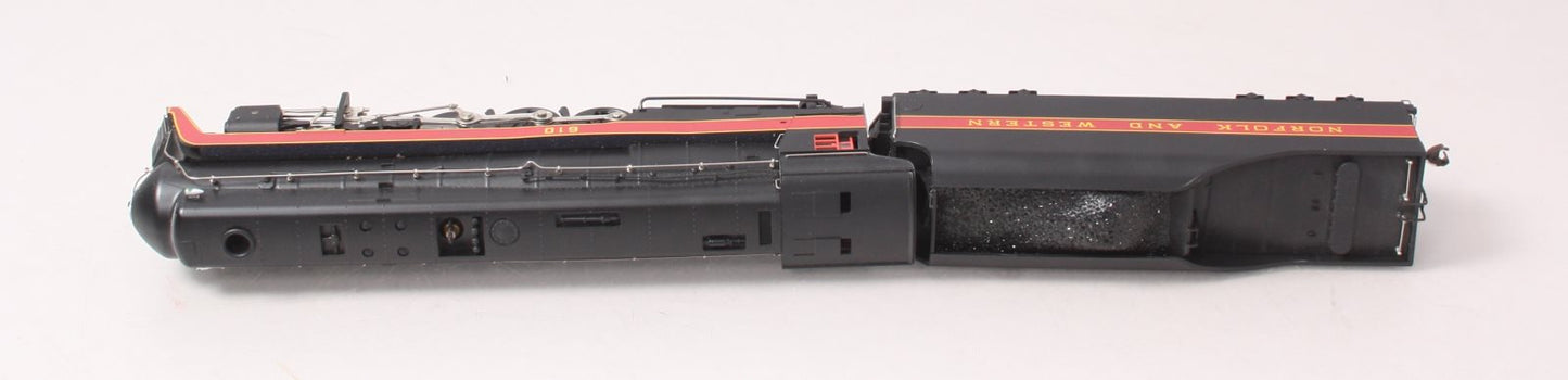 Bachmann 82121 HO N&W Class J 4-8-4 Passenger Locomotive w/Tender #610 w/DCC