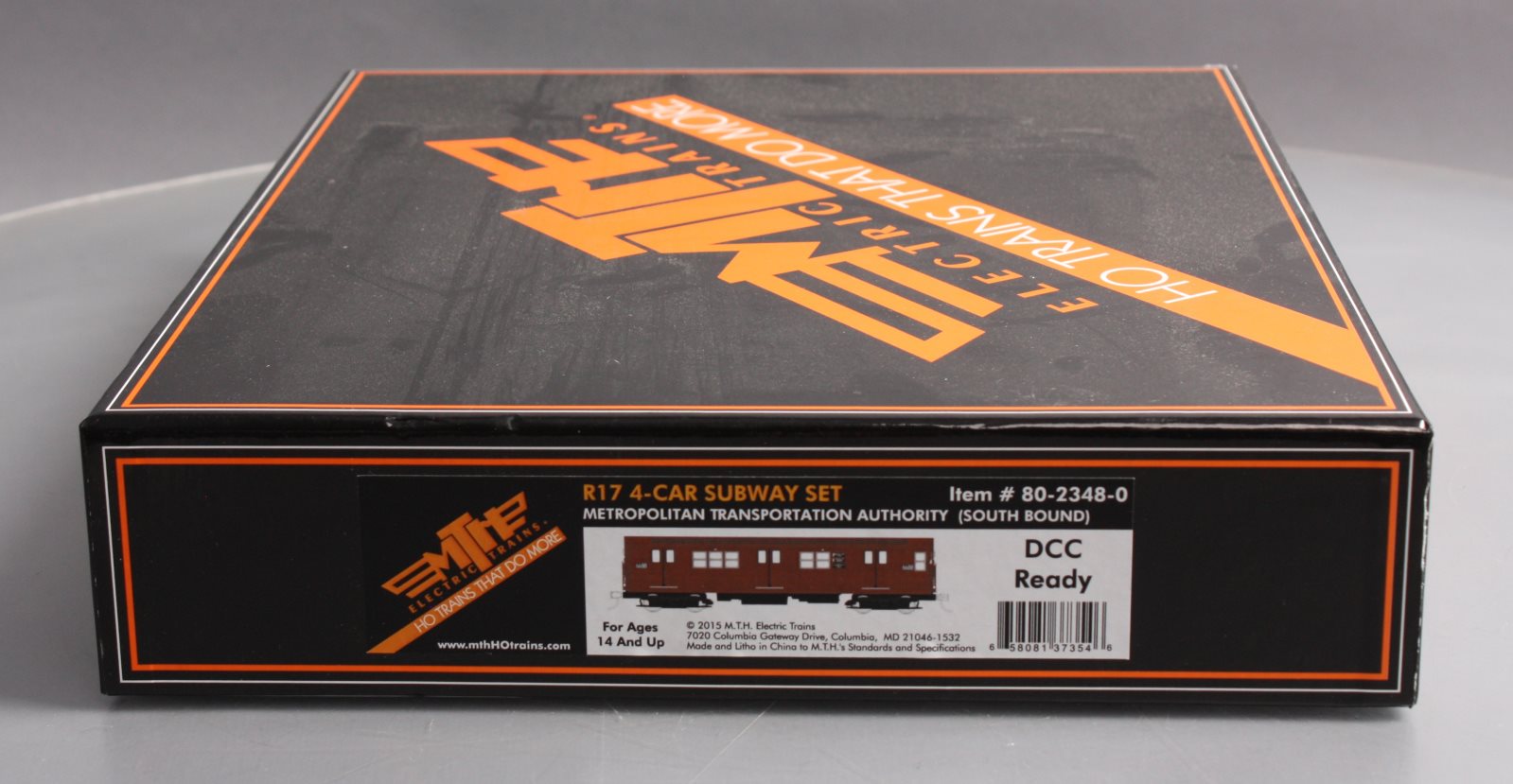 MTH 80-2348-0 HO MTA R-17 4-Car Subway Set DCC Ready (Set of 4