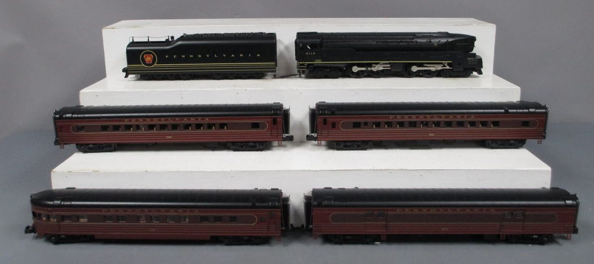MTH 20-3519-1 O Gauge PRR T-1 Fleet of Modernism Steam Passenger Train Set