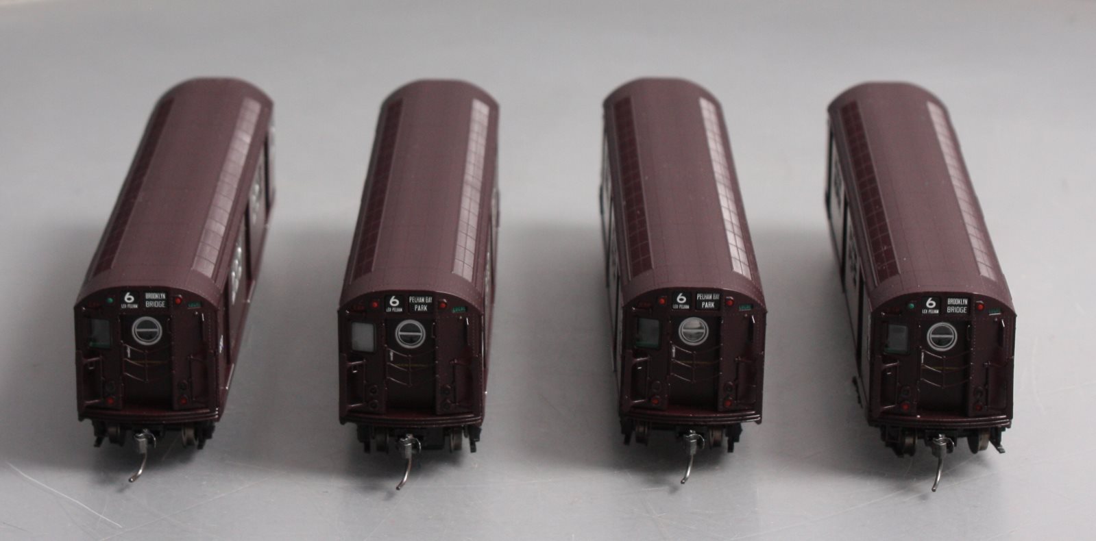 MTH 80-2348-0 HO MTA R-17 4-Car Subway Set DCC Ready (Set of 4