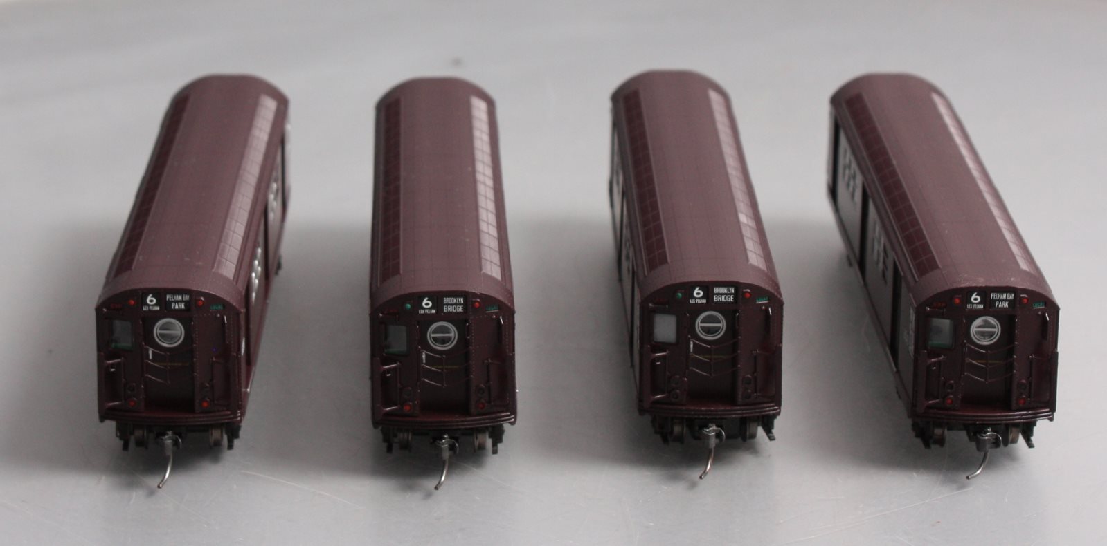 MTH 80-2348-0 HO MTA R-17 4-Car Subway Set DCC Ready (Set of 4