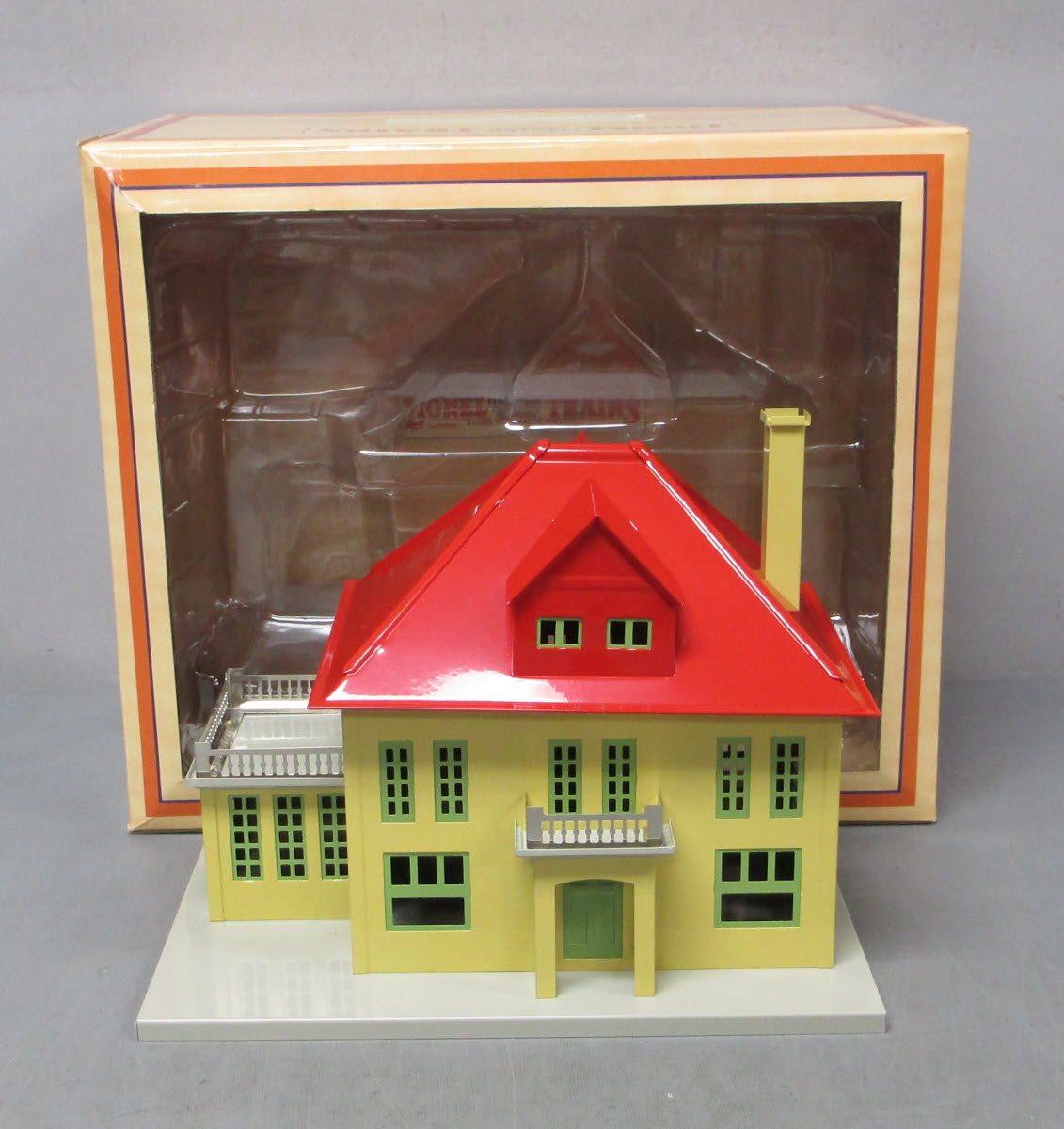 MTH 11-90099 Standard Gauge Lionel Villa Cream & Red Tinplate Villa #11-91