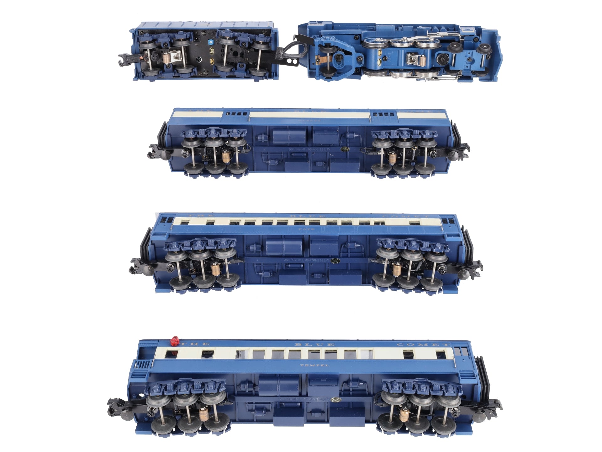 MTH 30-4192-1 Jersey Central RailKing 4-6-2 Bantam O Gauge Train Set w/PS 2.0
