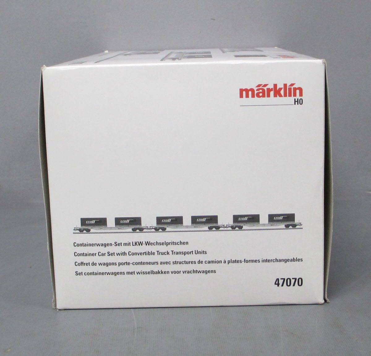 Marklin 47070 SBB Container Car Set with Load