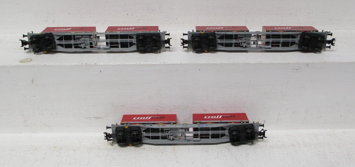 Marklin 47070 SBB Container Car Set with Load