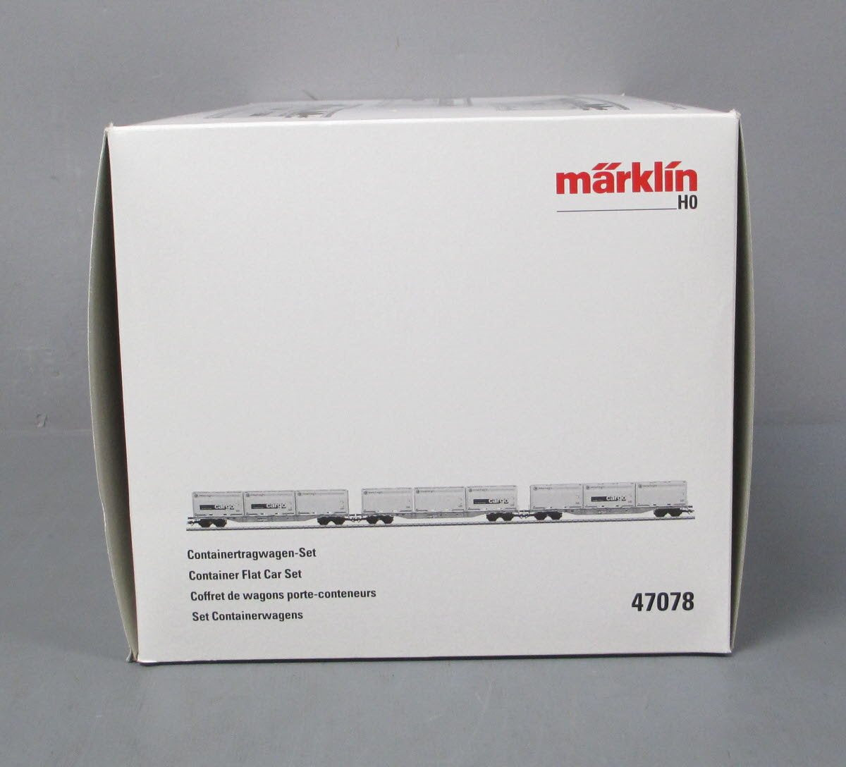 Marklin 47078 HO Scale SBB Cargo Contnr 3-Car Set