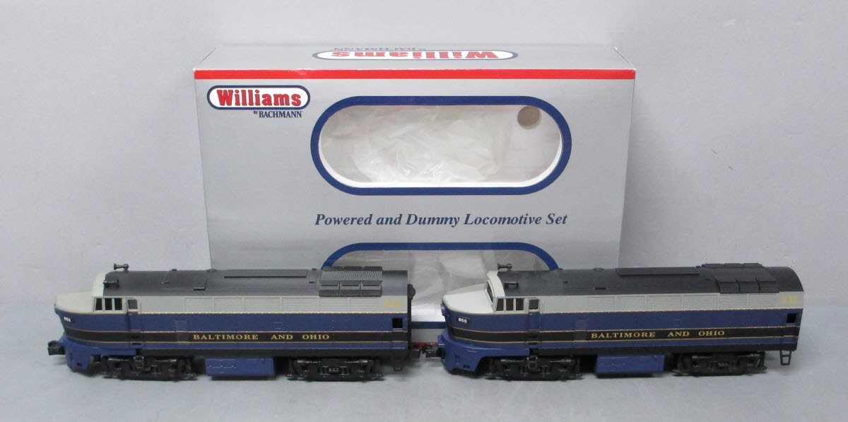 Williams 21901 Baltimore & Ohio Sharknose Diesel Locomotive AA Set