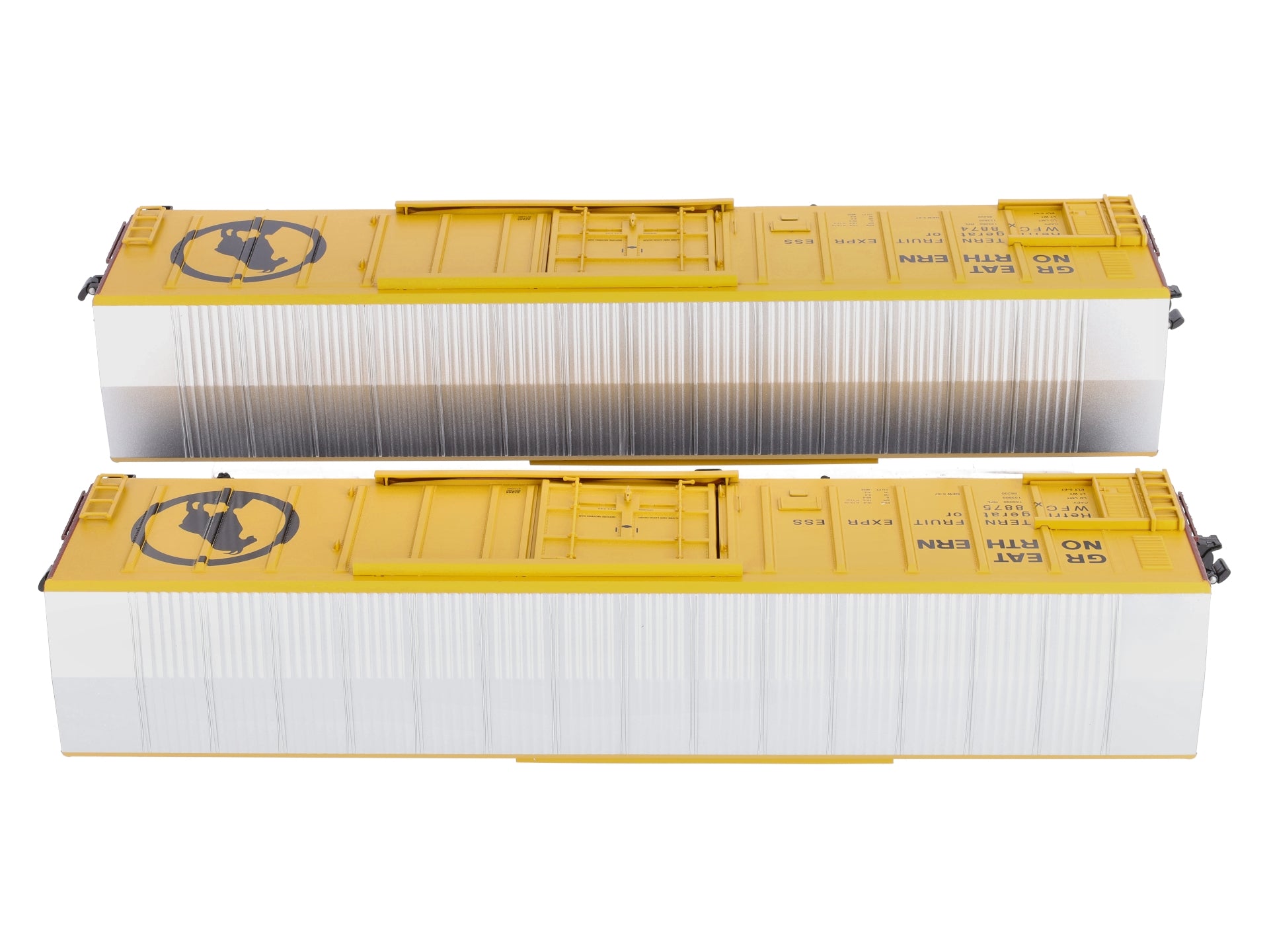 Lionel 6-11655 GN Mechanical Reefer Car (Set of 2)