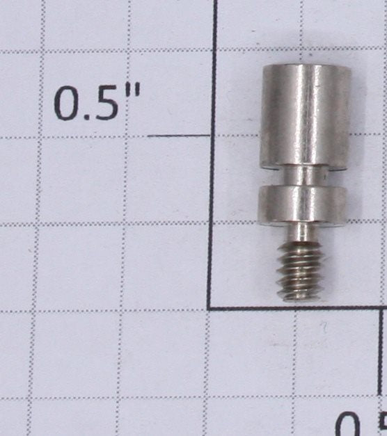 Ives 3245-2 Short  Nickel Standard Gauge Electric Single Groove Loco Whistle
