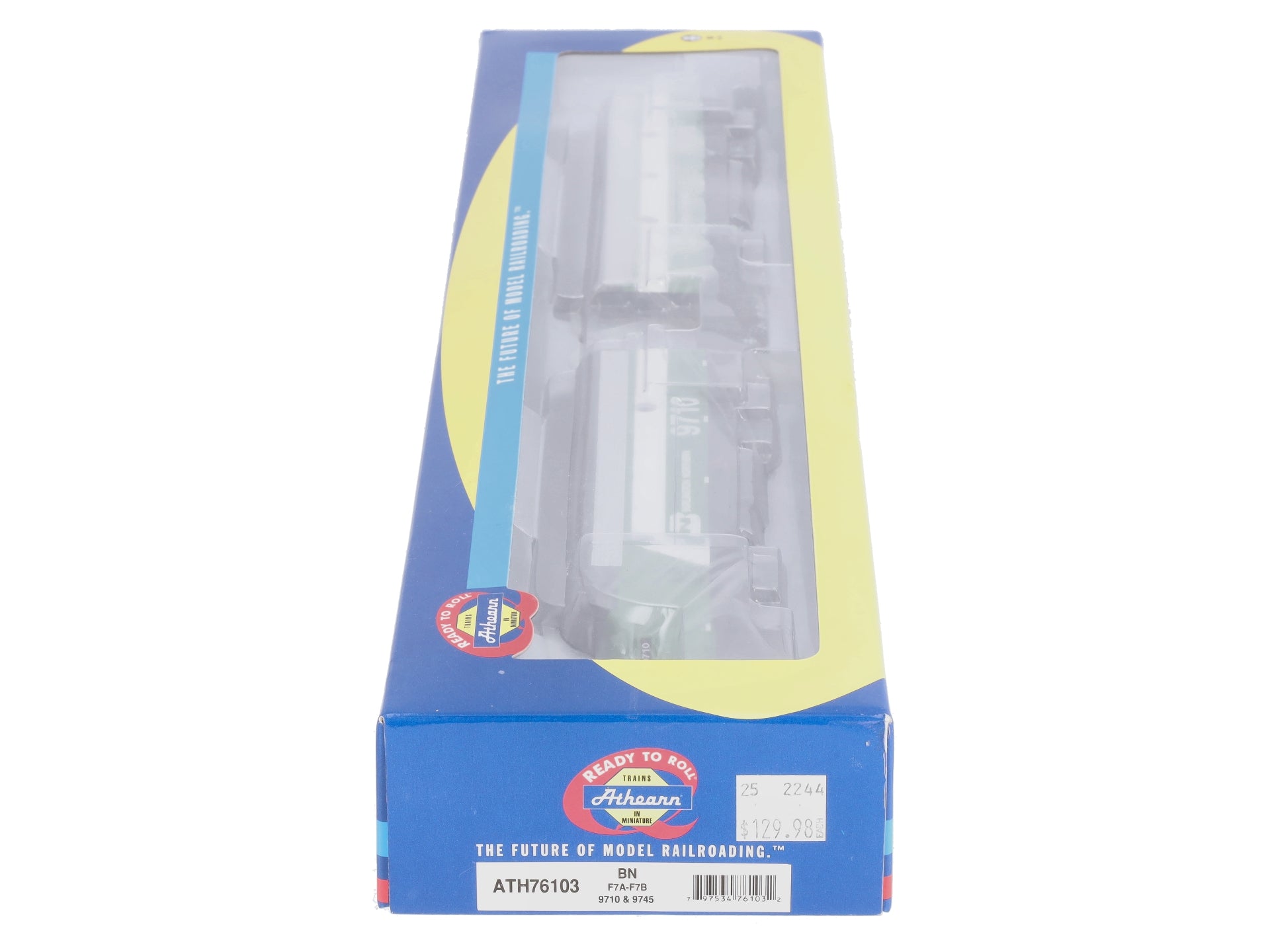 Athearn 76103 HO Burlington Northern F7 A/B Diesel Locomotives #9710/#9745