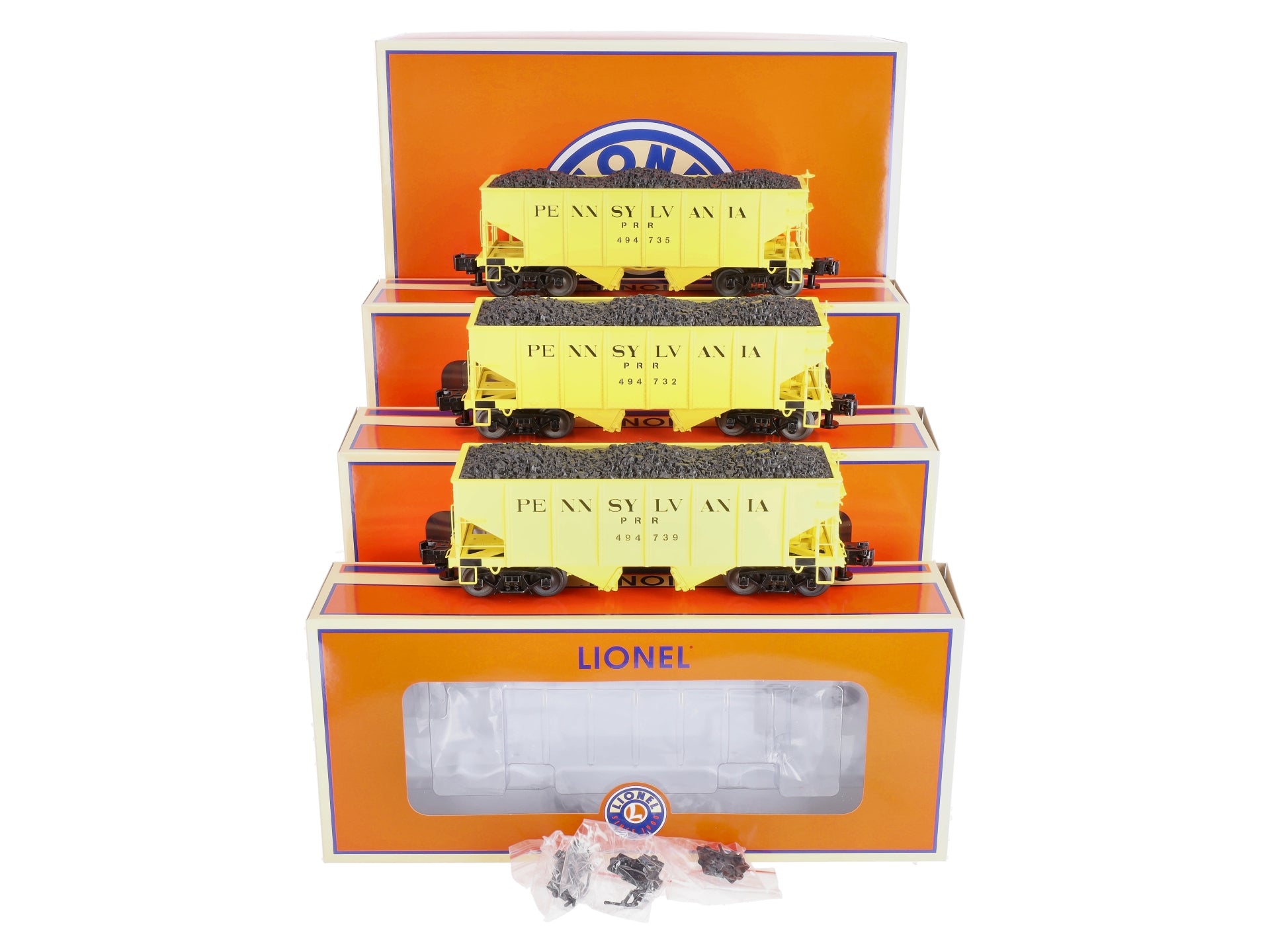 Lionel 6-85290 O Pennsylvania MoW GLA Hopper (3)