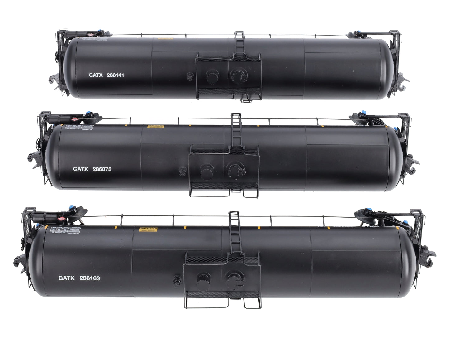 Lionel 1926770 O GATX 30K Tank Car (Pack of 3)