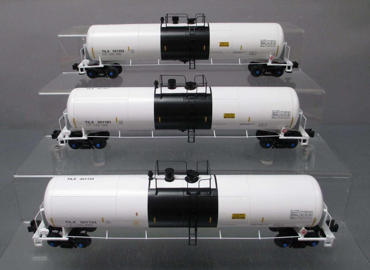 Lionel 1926800 O Gauge TILX 30K Tank Car (Pack of 3)