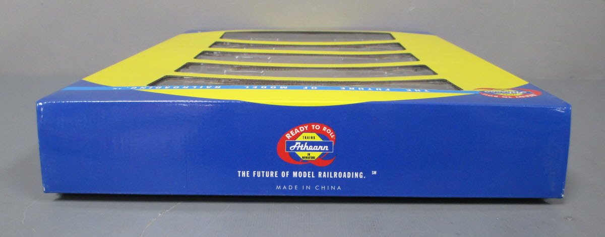 Athearn 97884 HO Scale Cotton Belt 50' FMC Double Door Boxcars (Set of 5)