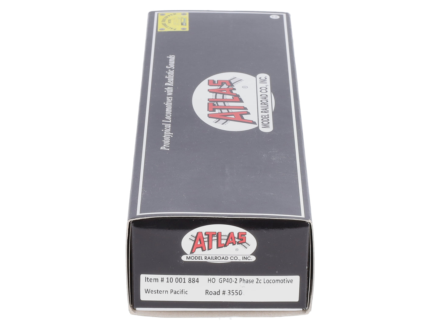 Atlas 10001884 HO Western Pacific GP40-2 with Decoder & Sound #3550