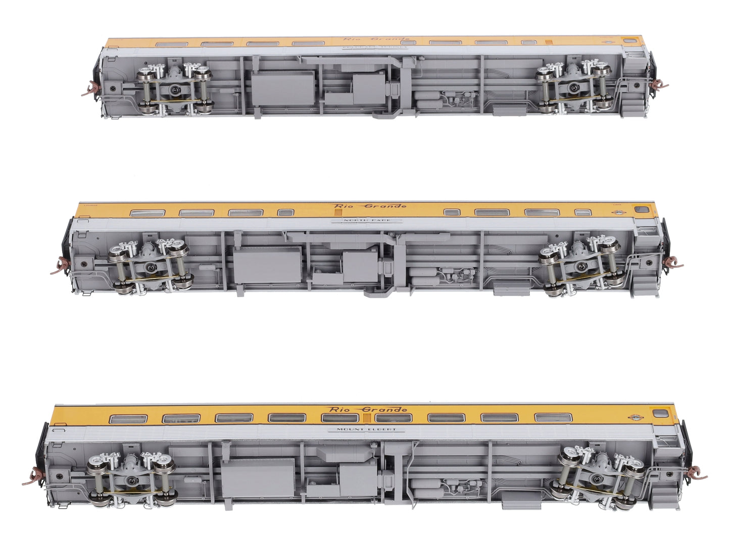 Rapido Trains 131201 HO Scale CS, NP & ME Ski Train Set 1