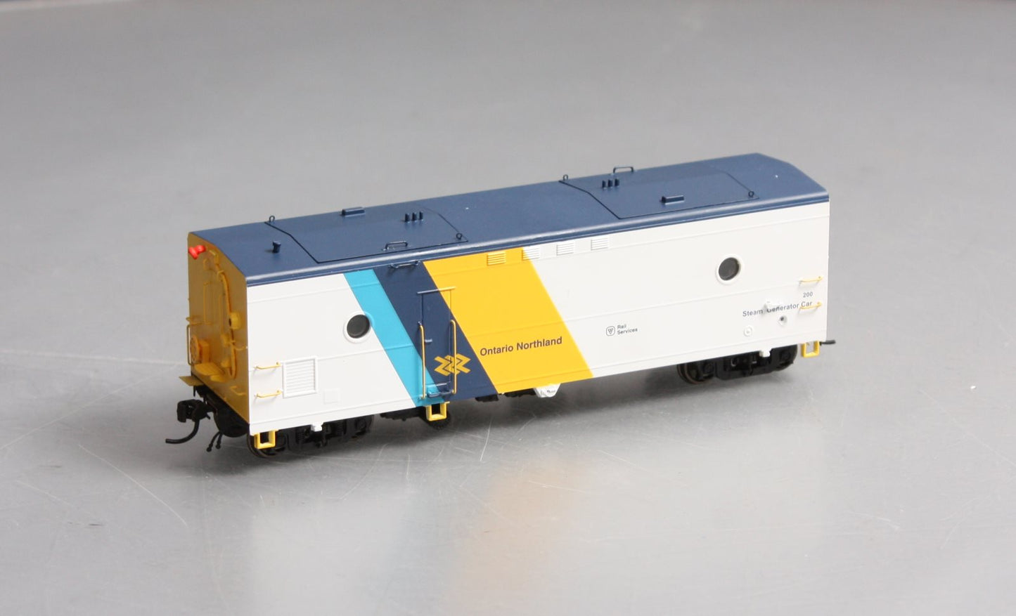 Rapido Trains 107174 HO Ontario Northland Steam Generator Car #200