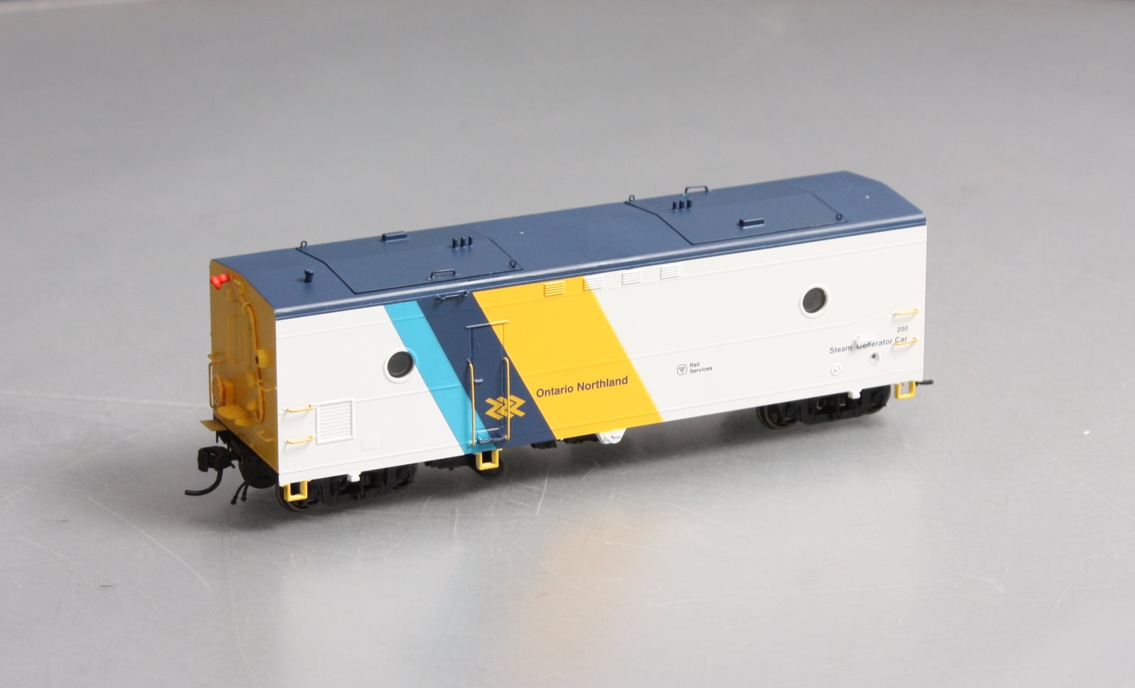 Rapido Trains 107174 HO Ontario Northland Steam Generator Car #200