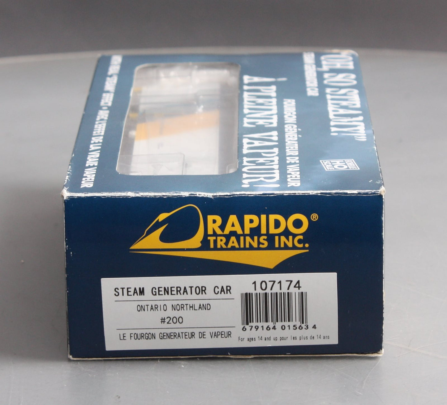 Rapido Trains 107174 HO Ontario Northland Steam Generator Car #200