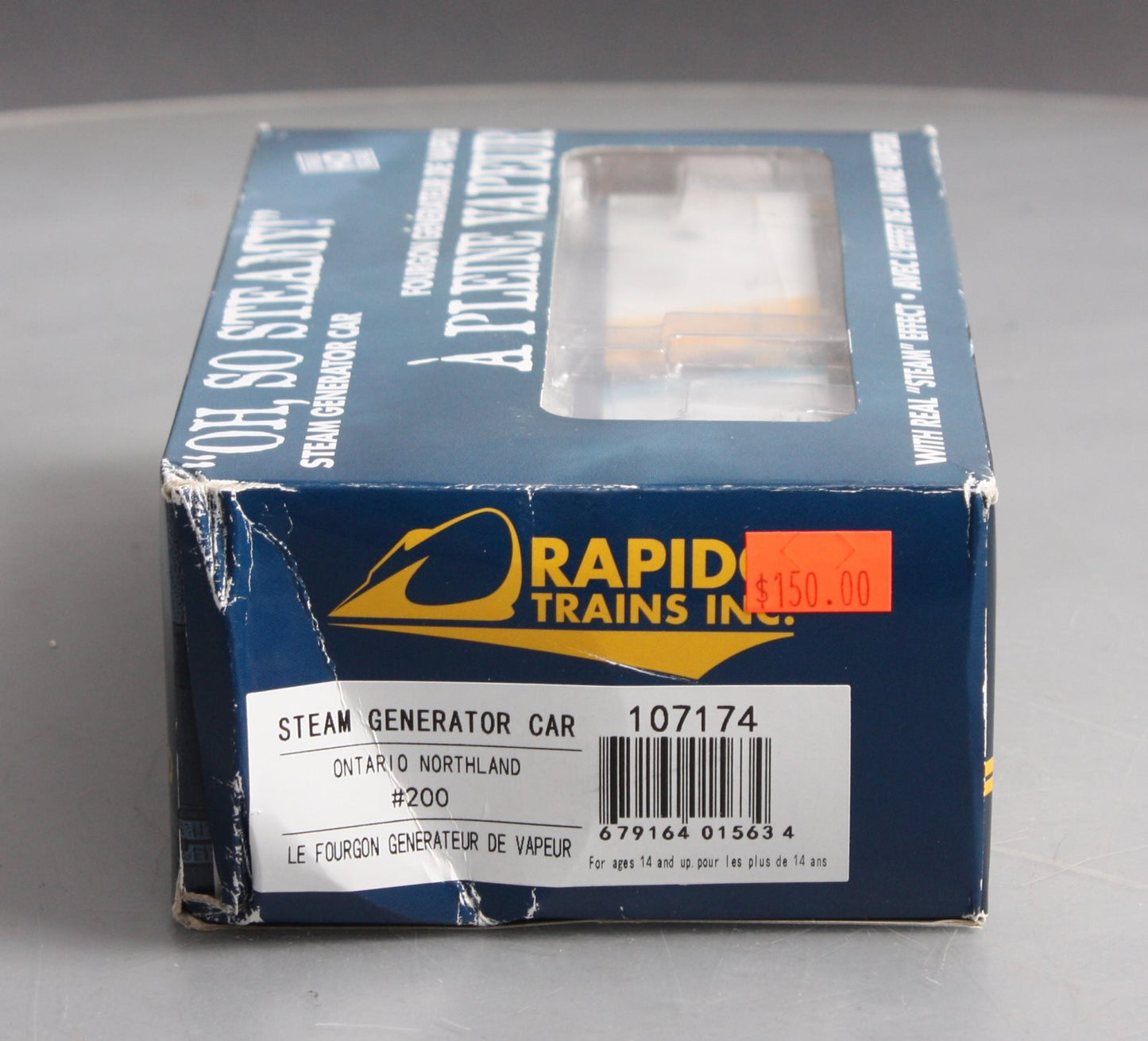 Rapido Trains 107174 HO Ontario Northland Steam Generator Car #200