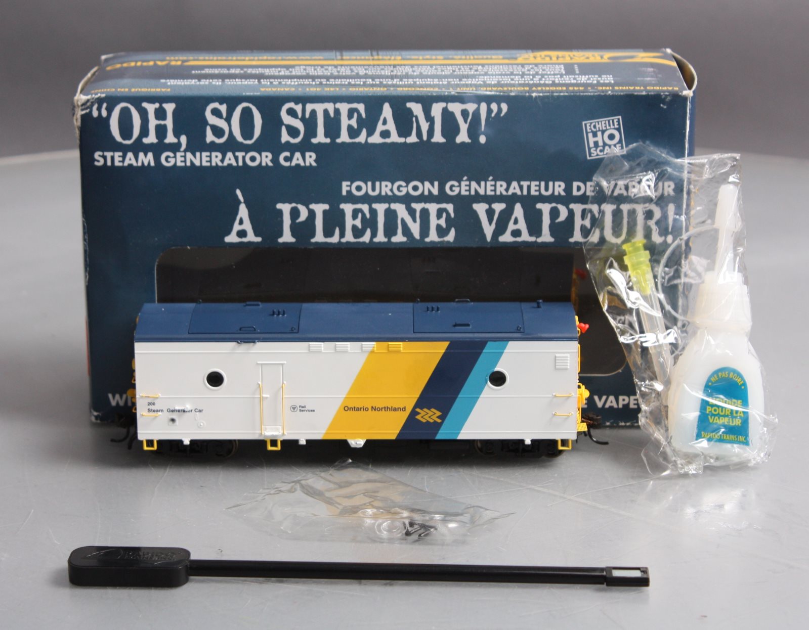 Rapido Trains 107174 HO Ontario Northland Steam Generator Car #200