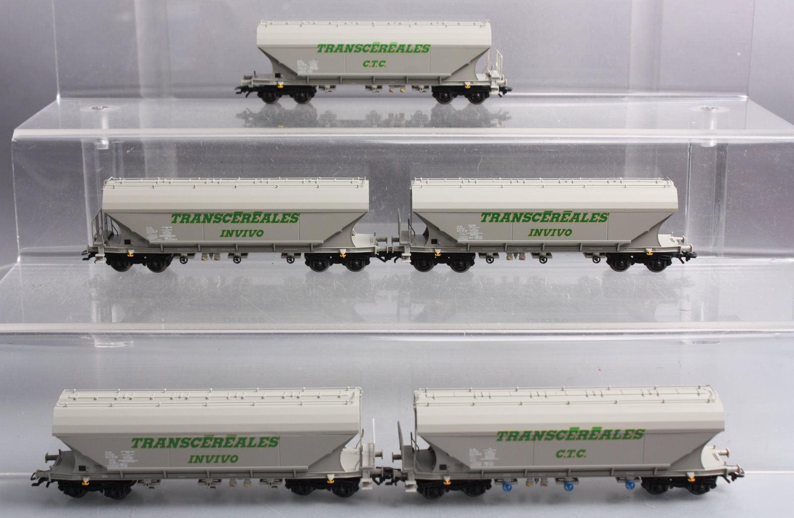 Marklin 46343 HO French State Railways SNCF High-Capacity Covered Hopper 5-Pack