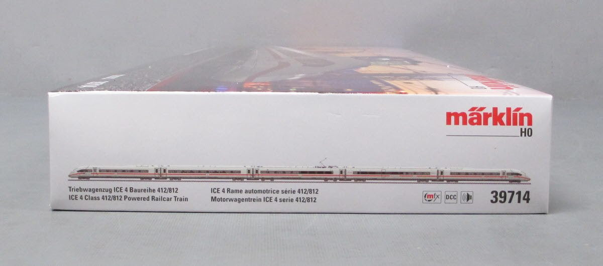 Marklin 39714 HO German Railroad Inc. ICE 4 412/812 Powered Rail