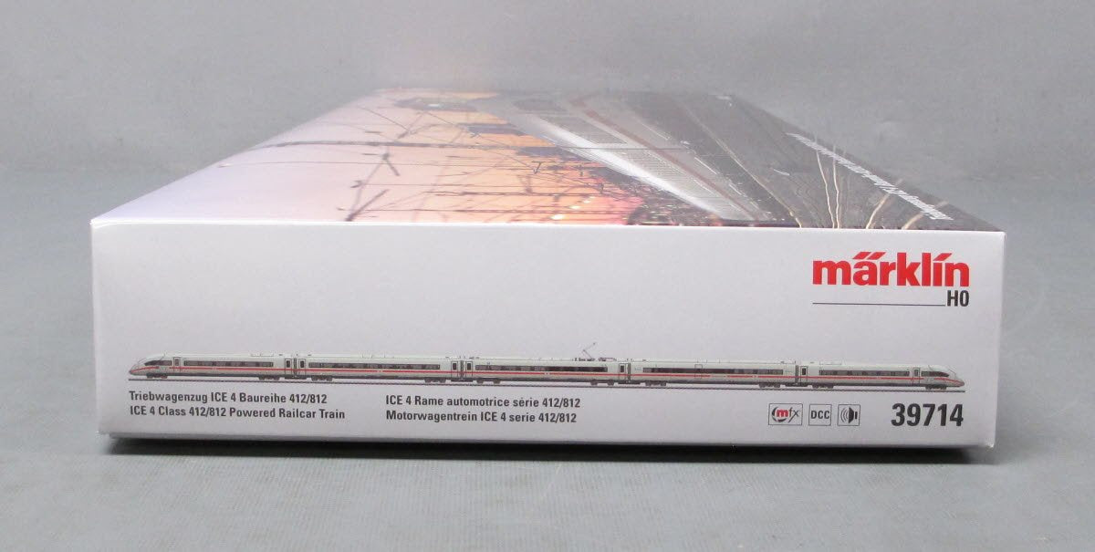 Marklin 39714 HO German Railroad Inc. ICE 4 412/812 Powered Rail