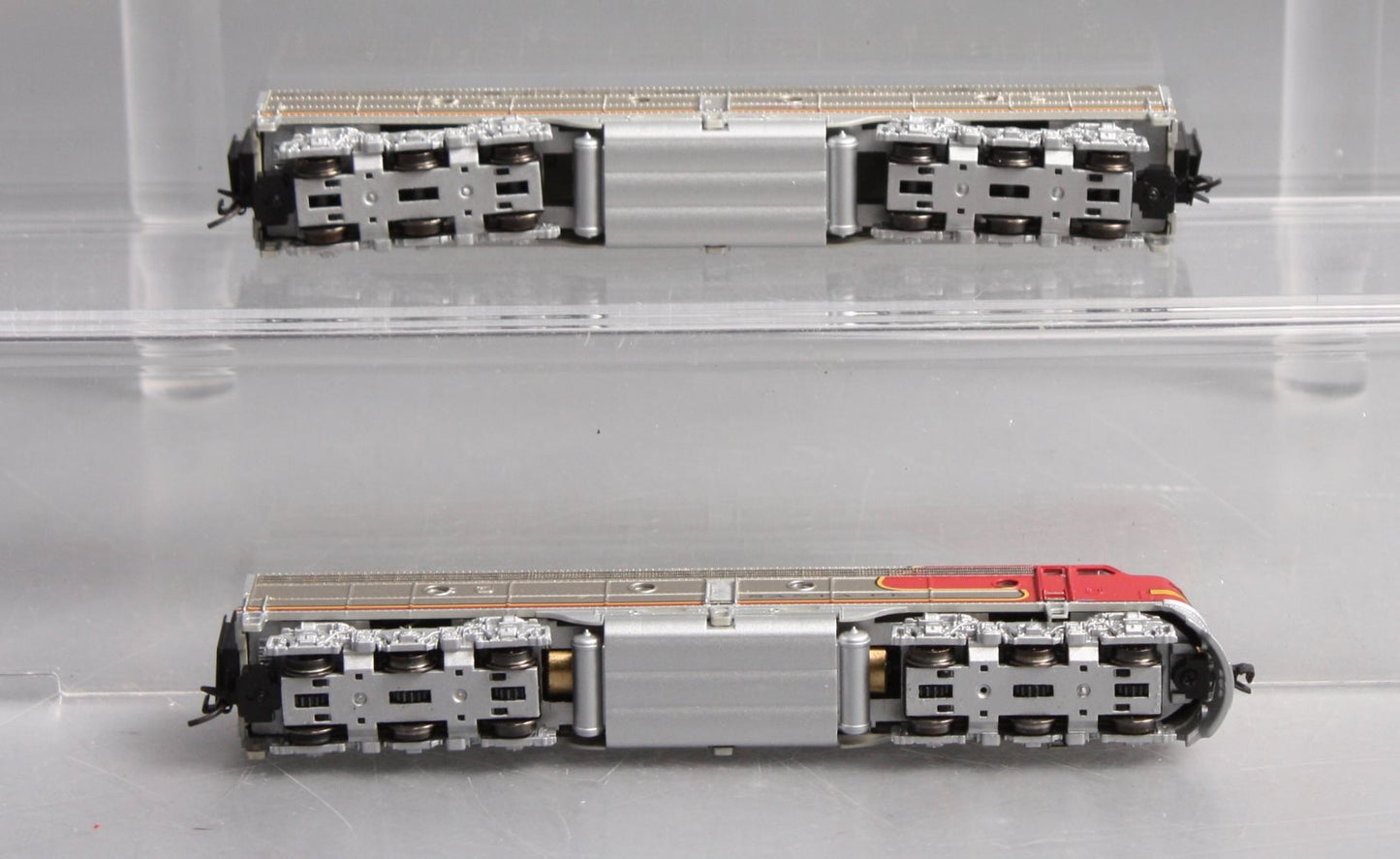 Broadway Limited 3614 N Santa Fe Warbonnet Scheme EMD E8 AB Diesel Loco Set