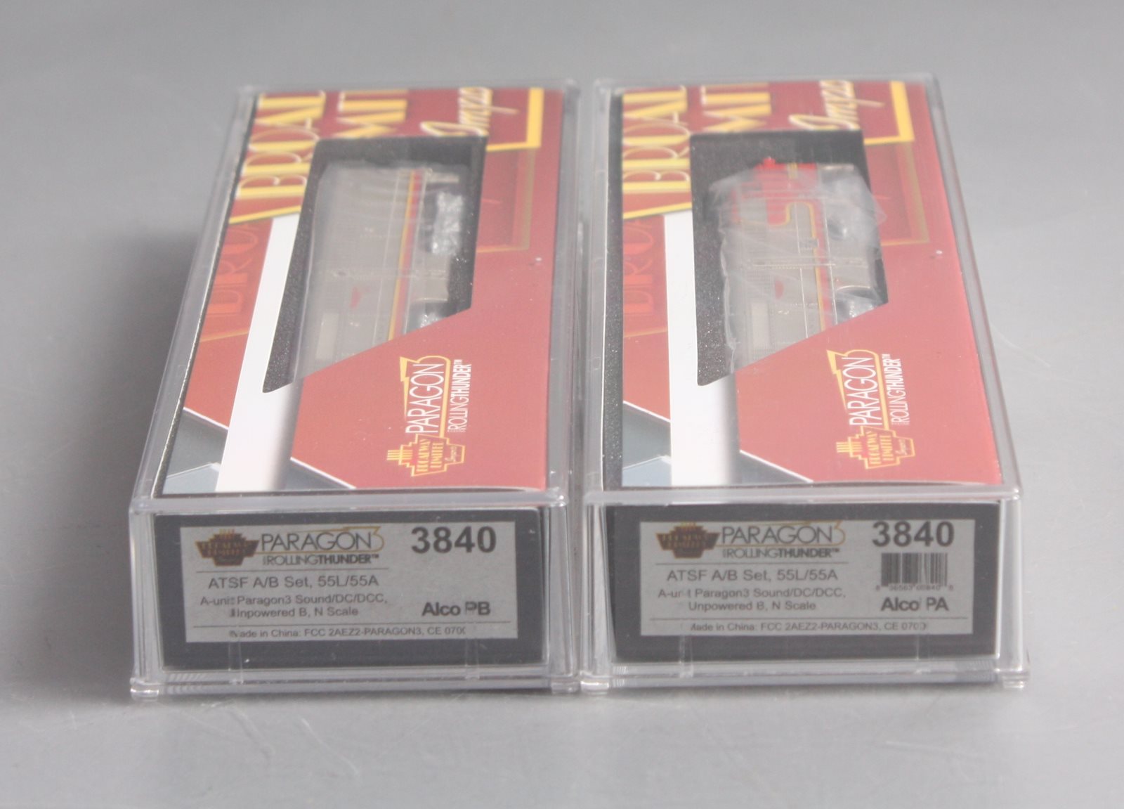 Broadway Limited 3840 N Santa Fe Alco PA/PB Diesel Locomotive Sound/DCC #55L/55A