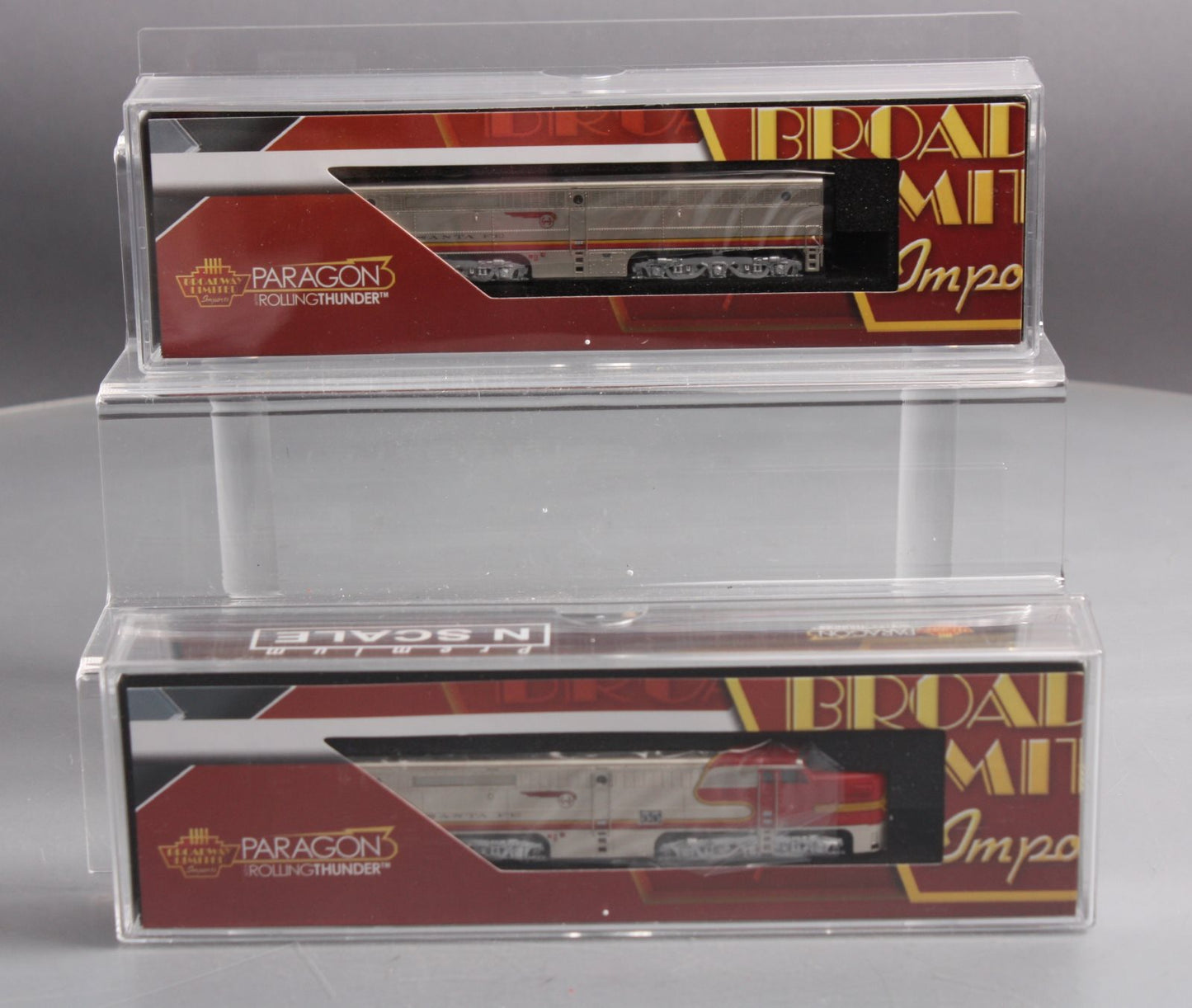 Broadway Limited 3840 N Santa Fe Alco PA/PB Diesel Locomotive Sound/DCC #55L/55A