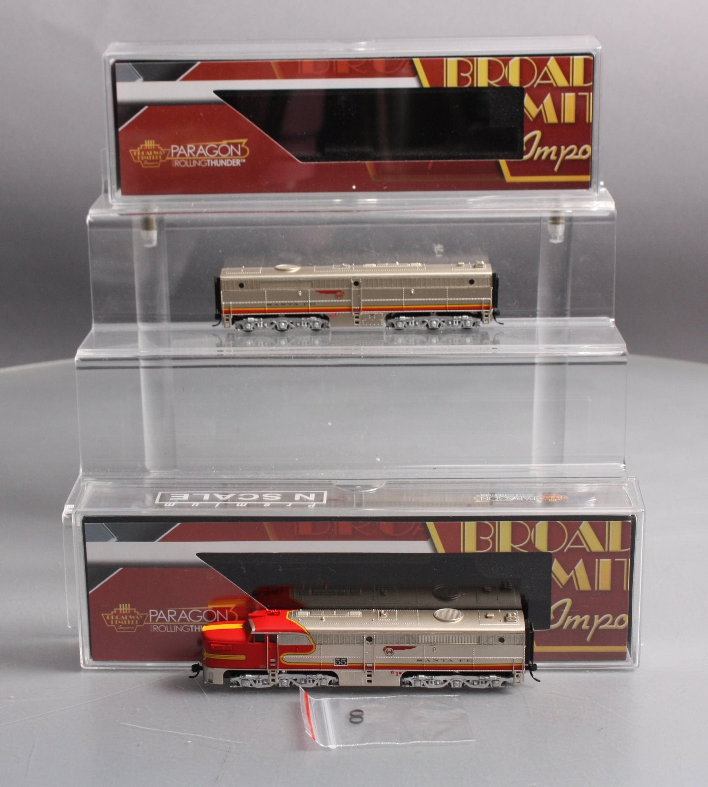 Broadway Limited 3840 N Santa Fe Alco PA/PB Diesel Locomotive Sound/DCC #55L/55A