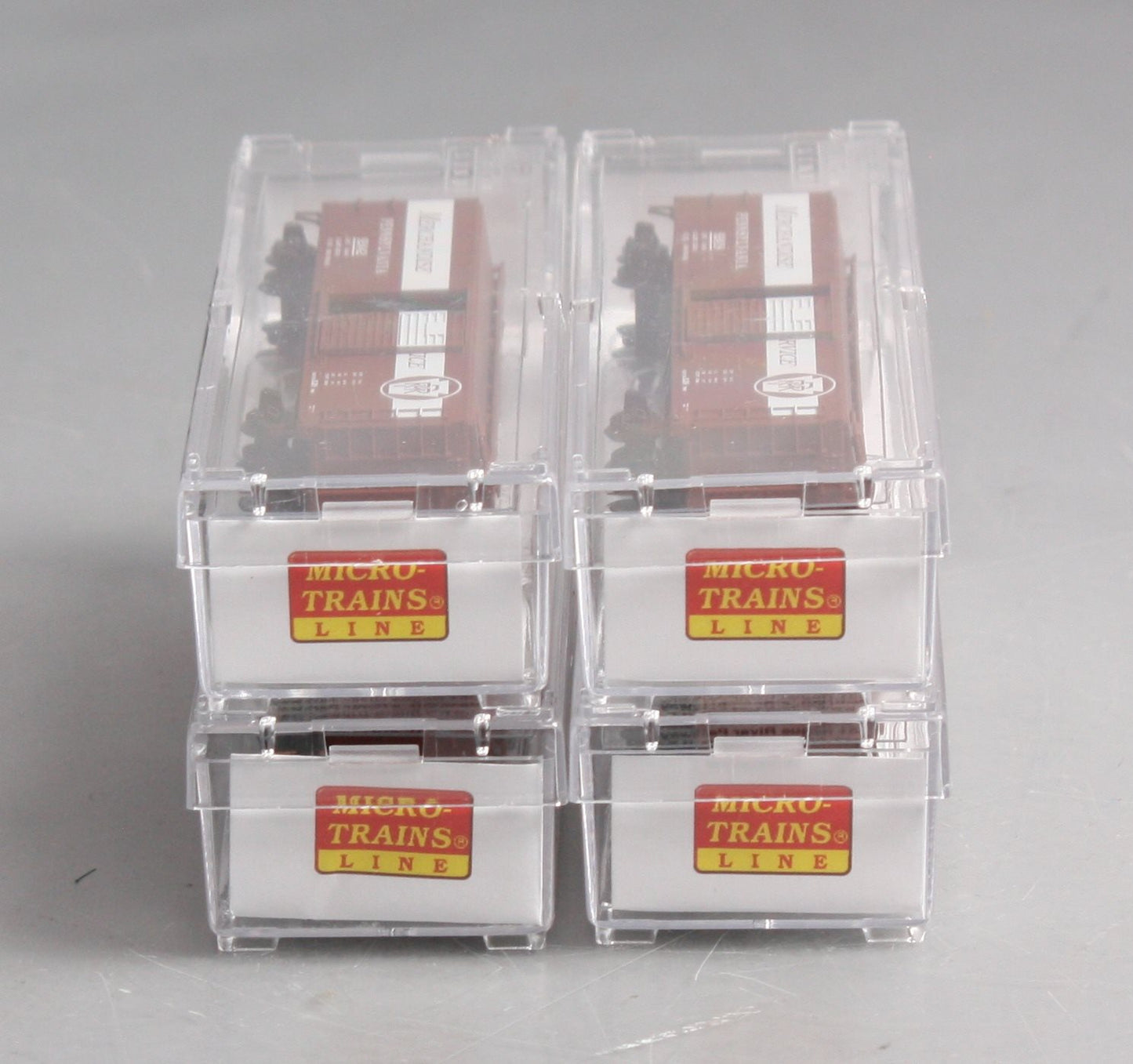 Micro-Trains 99300105 N Pennsylvania 40' USRA Boxcar Runner Pack (Set of 4)