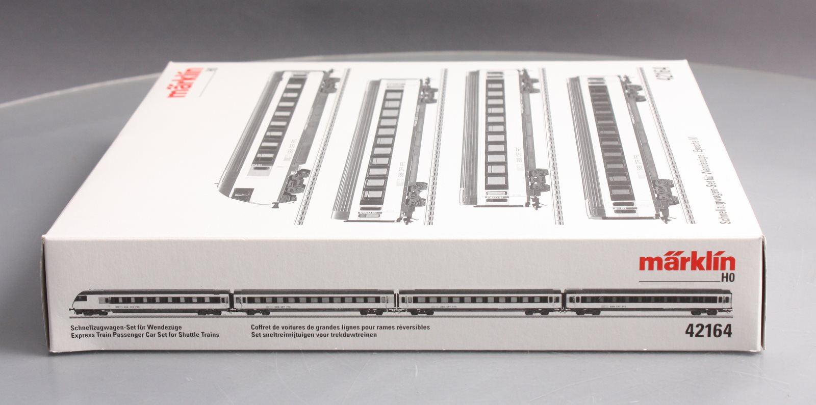 Mark IV Express Passenger Shuttle 4 Car Set - 3-Rail - Ready to Run