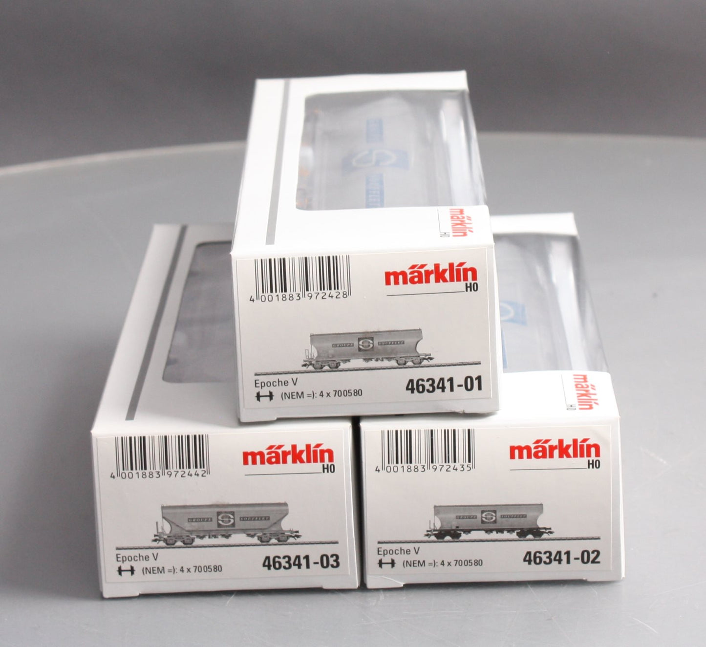 Marklin 46341 SNCF Grain Hopper Car Set