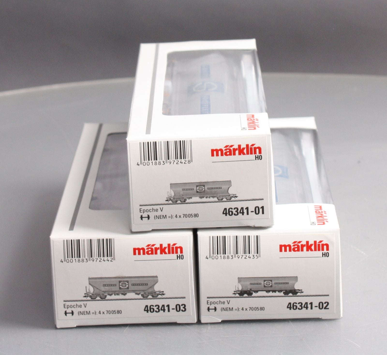 Marklin 46341 SNCF Grain Hopper Car Set