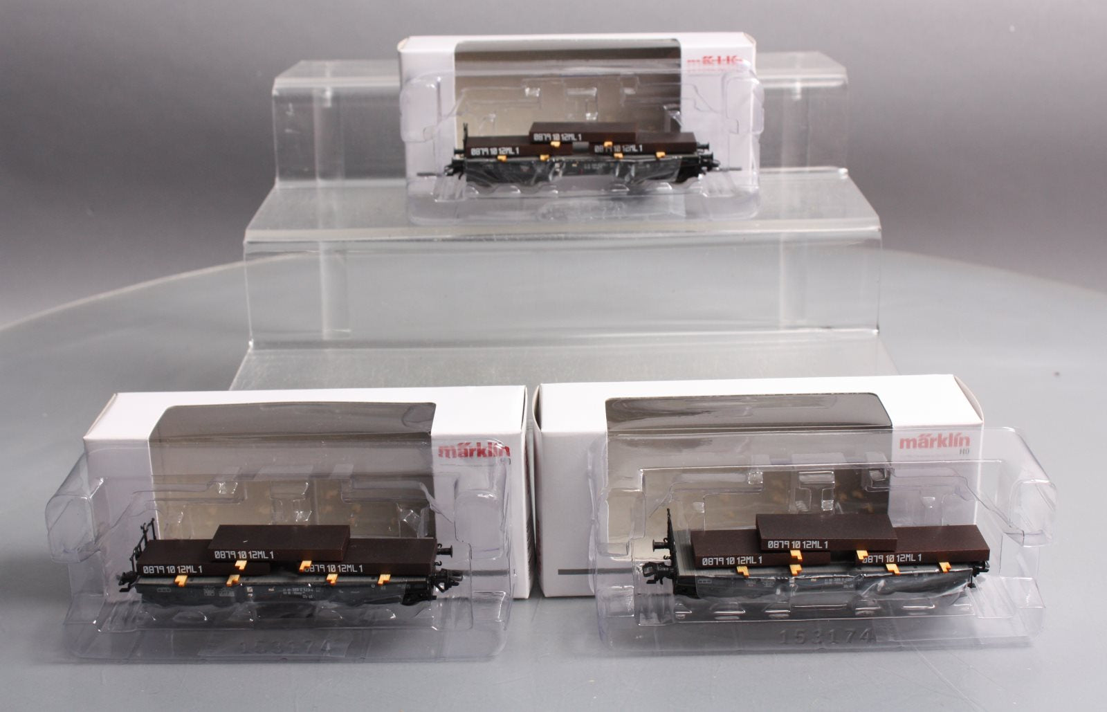 Marklin 48742 Heavy Duty Flat 3-Car Set