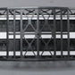 MTH 40-1111 O 2-Track Black Steel Arch Bridge