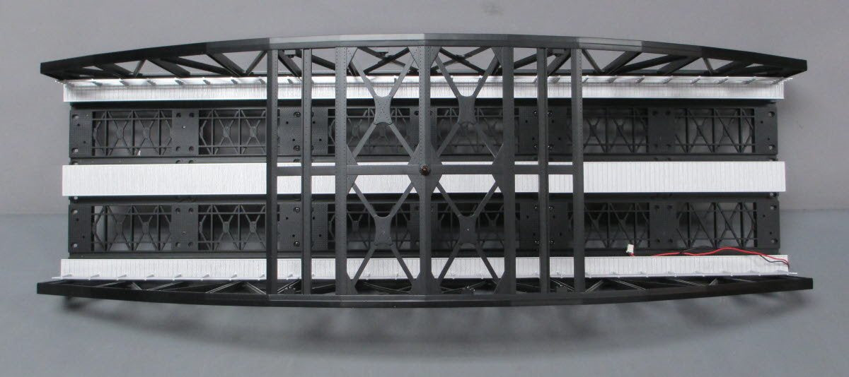 MTH 40-1111 O 2-Track Black Steel Arch Bridge
