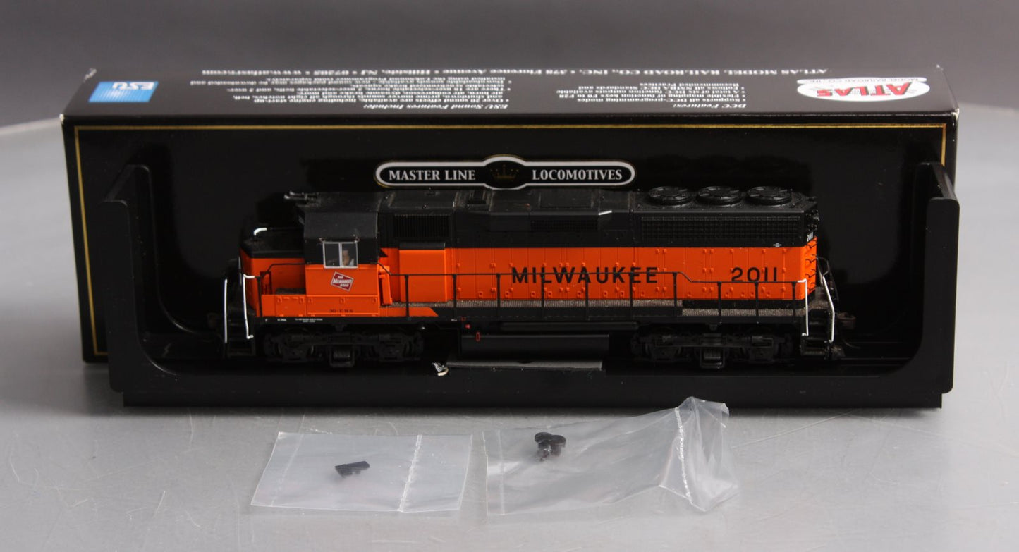 Atlas 10001712 HO Milwaukee Road EMD GP40 Low Nose Diesel Engine #2011